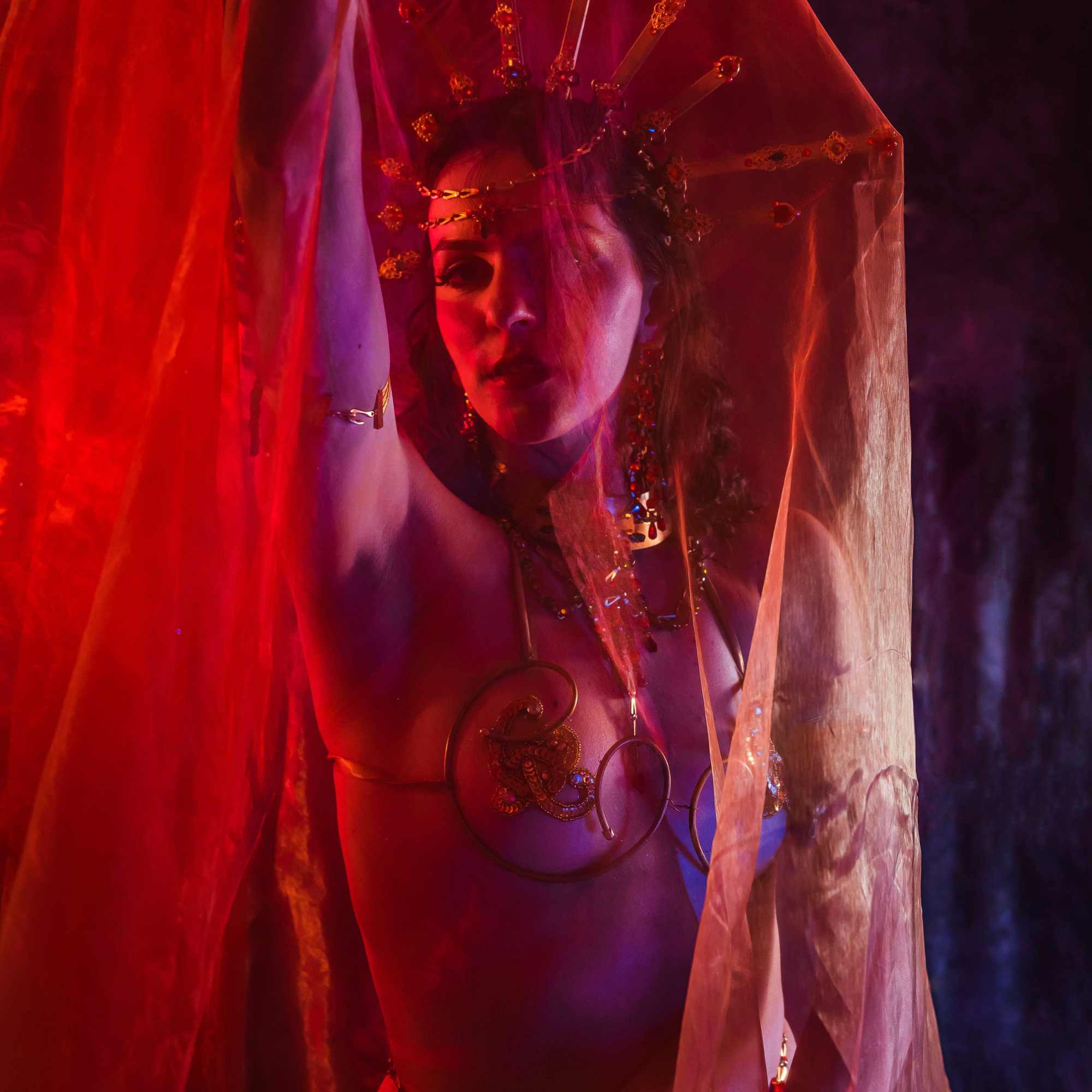 Effeuilleuse Burlesque Performeuse Feu Paris