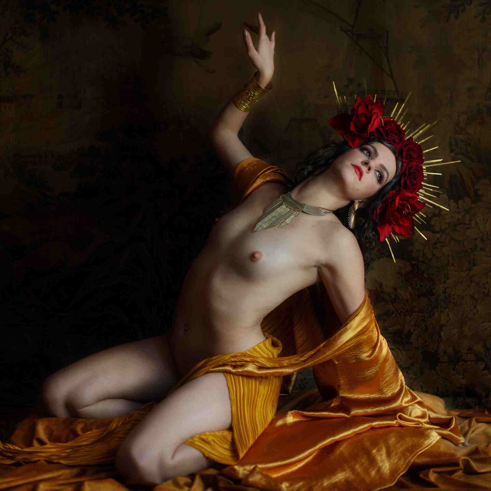 Effeuilleuse Burlesque Performeuse Feu Paris